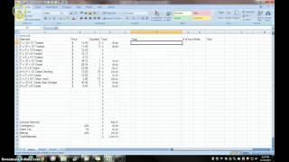 1 Estimating with Excel for the Small Contractor [upl. by Misaq]