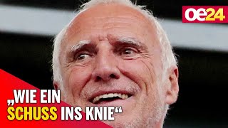 Mateschitz zu Regierung quotWie ein Schuss ins Kniequot [upl. by Airehs292]