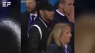 NEYMAR REACTION  VAR  PSG 13 MUN 😡😳  EL FLACO [upl. by Marabel]