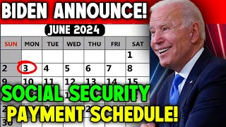 BIDEN ANNOUNCE ON JUNE 3RD SENIORS GETTING 4875 IN BANKS  SOCIAL SECURITY COLA UPDATE 202425 [upl. by Calie]