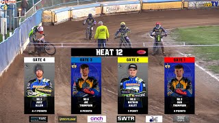 Heat 12  Plymouth vs Scunthorpe  CAB Direct Championship  GLADIATORS TV 2024 [upl. by Liebermann]