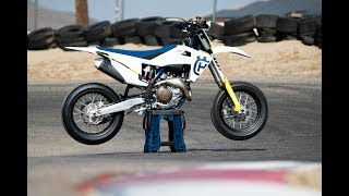 2019 Husqvarna FS 450 Review  First Ride [upl. by Niret]