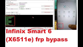 Infinix Smart 6 X6511e frp bypass by InfinityBox CM2 MT2 [upl. by Derward]