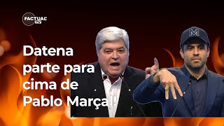 Datena parte para cima de Pablo Marçal após desentendimento [upl. by Shadow]