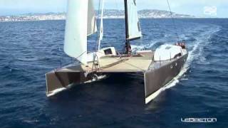 SIG45 High Performance Catamaran Sailing Fast [upl. by Oderfodog]