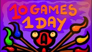 Making 10 GAME PROTOTYPES in 1 DAY [upl. by Kreg788]