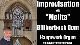 Incredible Harmonies  Organ Improvisation quotEternal Father Strong To Savequot  Billerbeck Dom [upl. by Idelson]