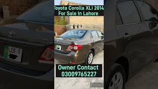 Toyota Corolla XLI 2014 For Sale In Lahore Post Code 2009202405 carbuying automobile buysellcars [upl. by Ailero678]