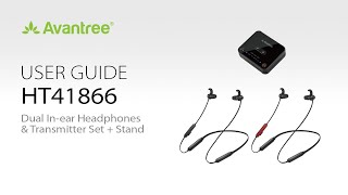 How to Watch Any TV Samsung LG Sony Vizio with Bluetooth Earbuds  Avantree HT41866 Video Guide [upl. by Bilbe]