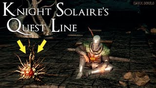 Dark Souls  Solaires Quest Line Saving Solaire In Lost Izalith And Summoning Him At Lord Gwyn [upl. by Alitha56]