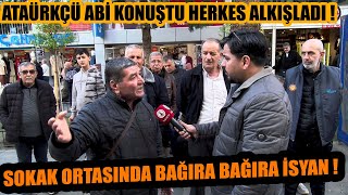 Mazot 45 lira oldu  Atatürkçü abi bağıra bağıra isyan etti alkışlar koptu [upl. by Haridan]