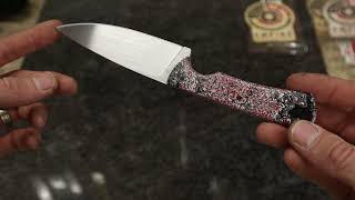 Fordite handle material  Knife making [upl. by Paula949]