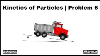 Kinetics of particles  Energy and Momentum  Problem 1  Engineering Mechanics [upl. by Dodge]