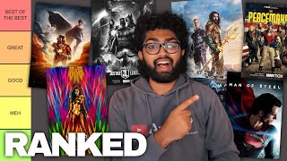 All 17 DCEU Movies amp Series Ranked  Man of Steel to Aquaman and the Lost Kingdom [upl. by Sperry]