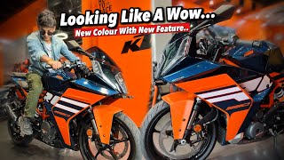 2024 KTM RC390 New Colour Launched🔥With New Awsome Feature😱 [upl. by Tyler]