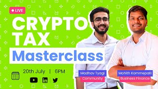 Crypto Tax Masterclass  How to file Crypto Taxes  How to get Crypto TDS Refund [upl. by Anohs]