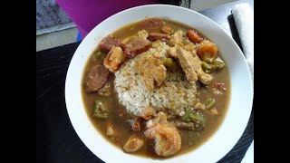 Gumbo Mukbang [upl. by Trini]