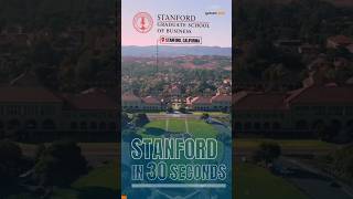 Stanford MBA in 30 Seconds Rankings Salary GMAT Score Acceptance Rate Placements [upl. by Piefer]