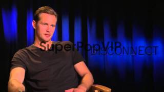 INTERVIEW  Alexander Skarsgard on reading comments about [upl. by Yrrab]