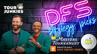 The Masters DFS Show  DraftKings Ranges Plays Chalk and More at Augusta National [upl. by Towbin]