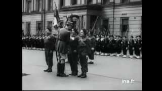 Défilé du 14 juillet 1942  Londres [upl. by Marilin]