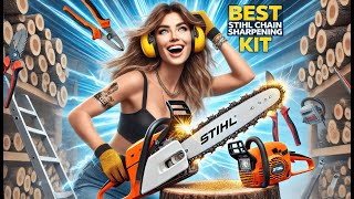 🔪 Stihl 2 IN 1 EASY FILE CHAINSAW CHAIN SHARPENER 325quot  Best Stihl Chain Sharpening Kit 🪓 [upl. by Terraj]