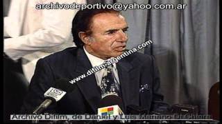 DiFilm  Carlos Menem sobre Detencion de Enrique Gorriaran Merlo [upl. by Vladimir404]