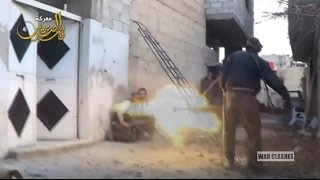 Syrian Rebels In Heavy Clashes With The Syrian Army In Daraya  Syrian Civil War [upl. by Hartzell987]