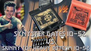 Synyster Gates Signature Ernie Ball Strings Review And Demo [upl. by Assirrak]