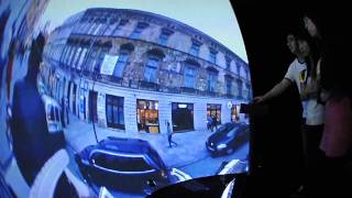 Discover Krakow 360degree video presented on iDome at City University of Hong Kong [upl. by Valente]