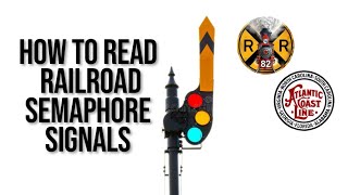 How to Read Railroad Semaphore Signal Aspects [upl. by Ydissac364]