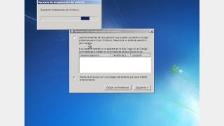 Entrar a reparacion de inicio con Windows 7 DVD [upl. by Yesmar]