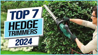 Top 7 Best Hedge Trimmers 2024 [upl. by Aveline]