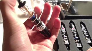 Traxxas Rustler Big Bore Shocks Unboxing And Installation [upl. by Sitruc]