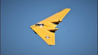 Northrop N9MB Flying Wing at Planes of Fame Crashed on 04222019 [upl. by Naomi]