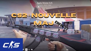 LA MAJ TANT ATTENDU Patchnote Stickers Caisses   CS2 [upl. by Anertal365]