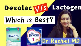 lactogen vs dexolac Best Formula Milk For Babies in India I babycarelive [upl. by Roti106]