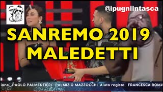 Sanremo 2019  Mahmood vince la 69esima edizione del Festival Maledetti [upl. by Naziaf]