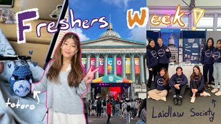 UCL freshers week vlog  advice 🏛️ [upl. by Duong]