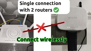 HOME NETWORKING 101 HOW TO CONNECT 2 ROUTERS IN ONE HOME NETWORK [upl. by Shaughnessy]