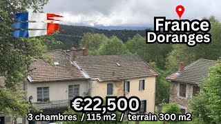 France Dorange  €22500 Maison de village  3 chambres 115 m2 terrain 300 m2 [upl. by Arihday]