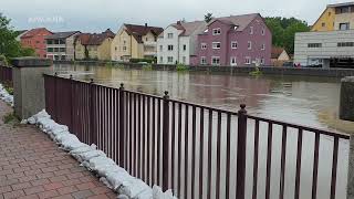 Hochwasser in Donauwörth 03062024 [upl. by Hildy914]