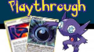 Playthrough Sableye with Black and White Rules [upl. by Nelloc849]