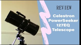 Review Celestron PowerSeeker 127EQ Telescope [upl. by Ahseined]