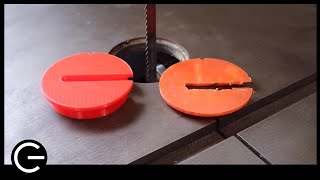 3D Printing a Band Saw Table Insert [upl. by Khanna]