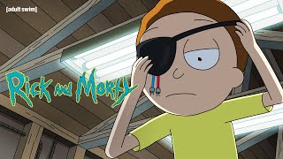 Rick and Morty  S7E6 Cold Open Rickfending Your Mort  adult swim [upl. by Fina]