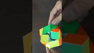 Origami swiveling skewb cube that solves Jeremy Shafer [upl. by Kimon124]