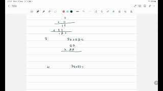 Multiplication using the column method [upl. by Tezil946]