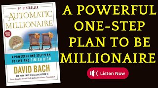 Powerful OneStep Plan to be Millionaire from The Automatic Millionaire by David Bach booktube [upl. by Fiora]