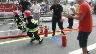 Szczecin Firefighter Challenge 2011 dla dzieci [upl. by Strohben707]